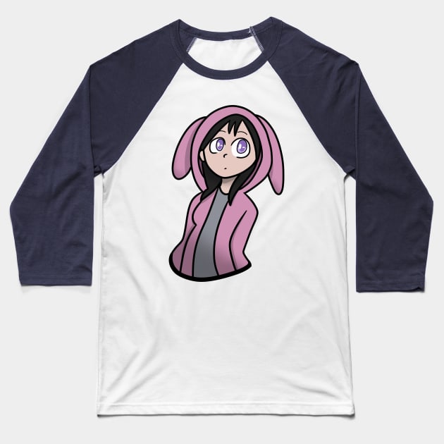 Bunny Feng Baseball T-Shirt by hittyy